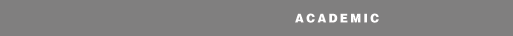 PORTFOLIO / ACADEMIC