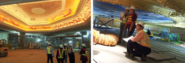 Large Scale Mock-Up