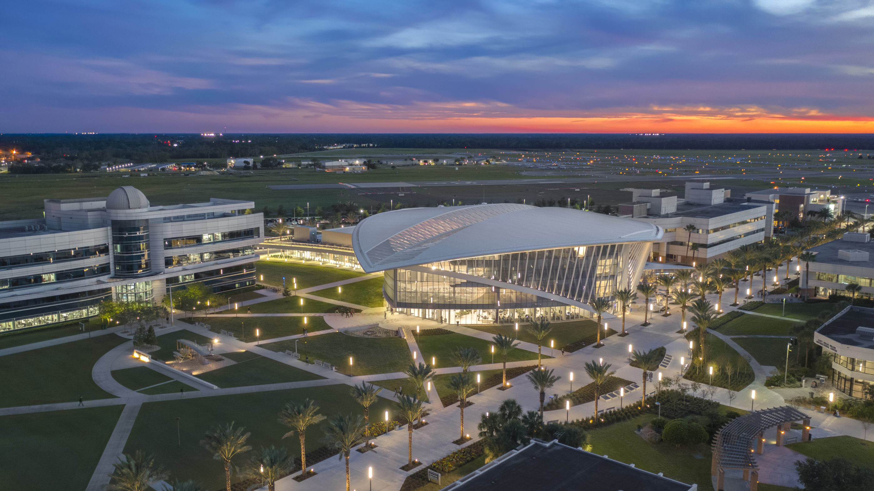 Embry Riddle Aeronautical University Mori Hosseini Student Union 